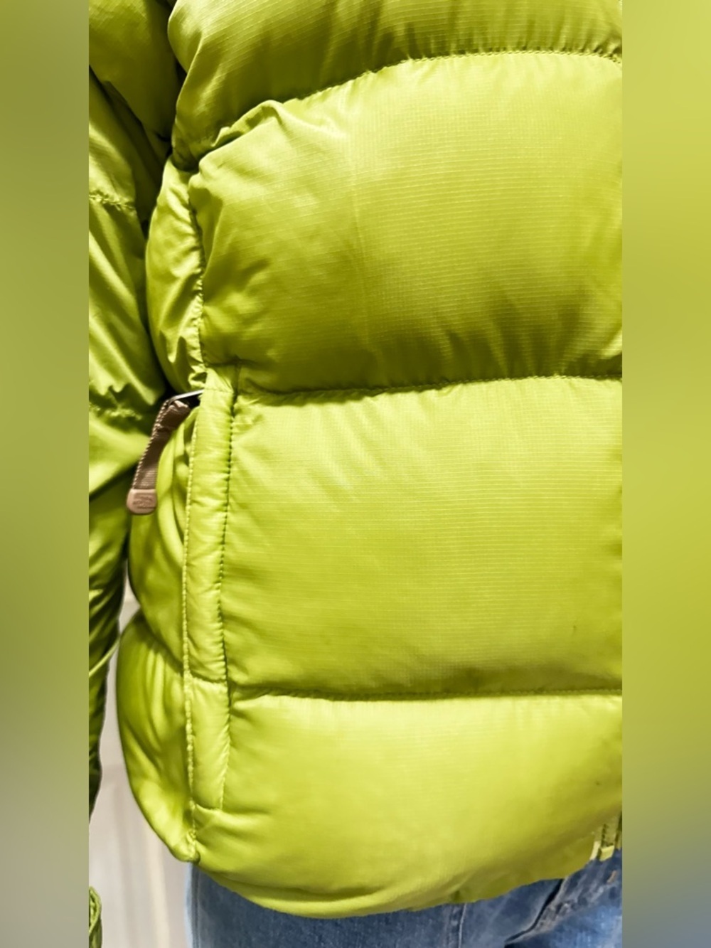 The North Face 1996 Retro Nuptse Men's Sage Green Puffer Jacket Size Medium - Picture 8 of 16